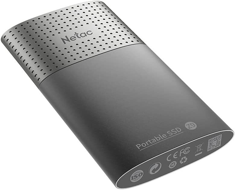   SSD External Netac 250Gb Z9 <NT01Z9-250G-32BK> (USB3.2, up to 550/480MBs, 9047.5