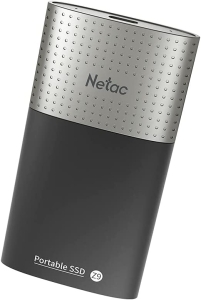   SSD External Netac 250Gb Z9 <NT01Z9-250G-32BK> (USB3.2, up to 550/480MBs, 9047.5