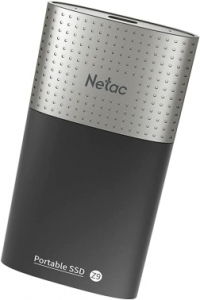   SSD External Netac 250Gb Z9 <NT01Z9-250G-32BK> (USB3.2, up to 550/480MBs, 9047.5