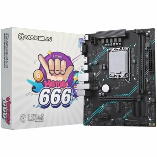   Maxsun MS-H610M 666 WIFI6 LGA1700
