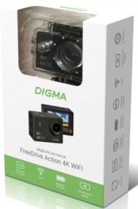  Digma FreeDrive Action 4K WiFi  8Mpix 2160x3840 2160p 140.