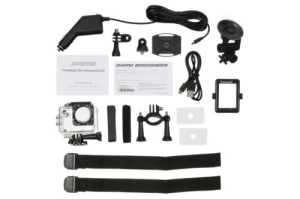  Digma FreeDrive Action 4K WiFi  8Mpix 2160x3840 2160p 140.