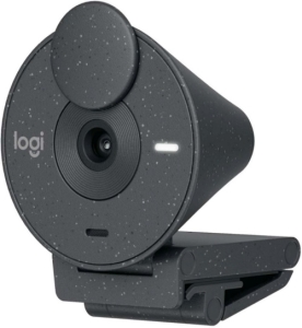 - Logitech Brio 300 Full HD webcam - GRAPHITE - USB