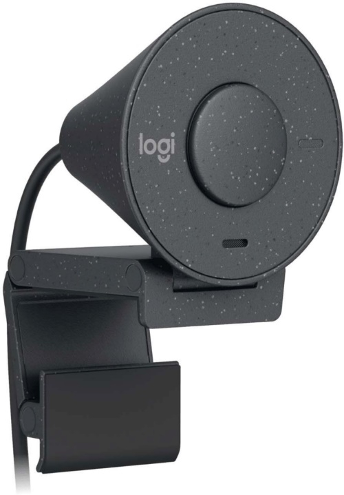 - Logitech Brio 300 Full HD webcam - GRAPHITE - USB