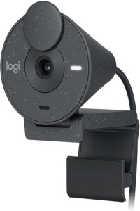 - Logitech Brio 300 Full HD webcam - GRAPHITE - USB
