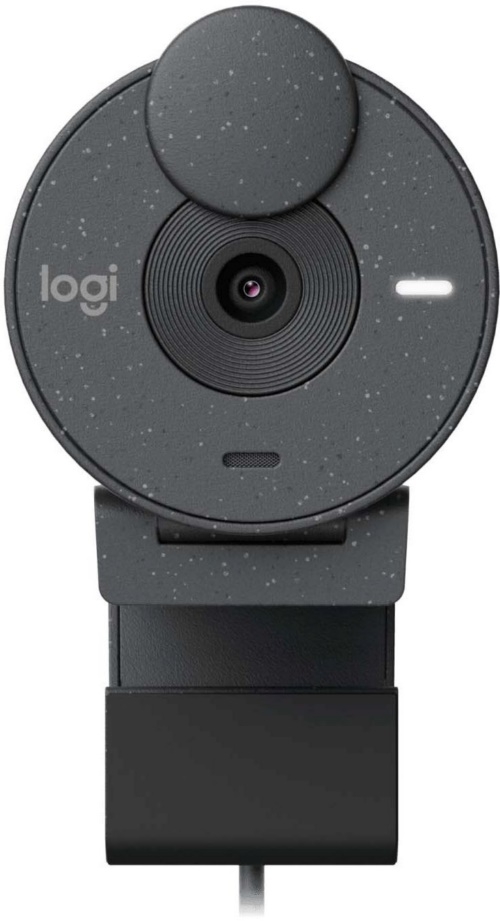 - Logitech Brio 300 Full HD webcam - GRAPHITE - USB