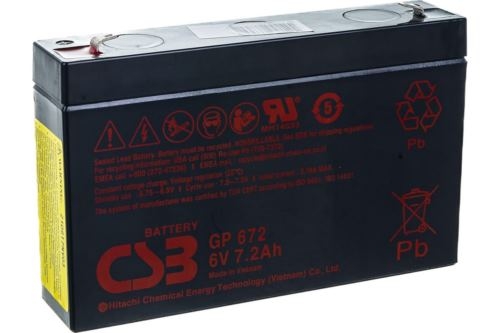  CSB GP 672 (6V 7.2Ah)