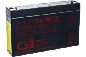  CSB GP 672 (6V 7.2Ah)