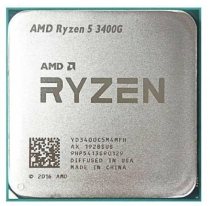  RYZEN X4 R5-3400G SAM4 OEM 65W 3700 YD3400C5M4MFH AMD
