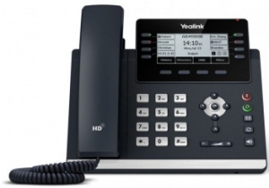 Ip- YEALINK SIP-T43U, 12 , BLF,  PoE, GigE,  , 