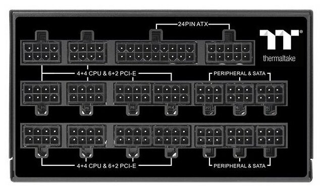   Thermaltake Toughpower TF1 1550 PS-TPD-1550FNFATE-1 1550W, 80 Plus Titanium,  