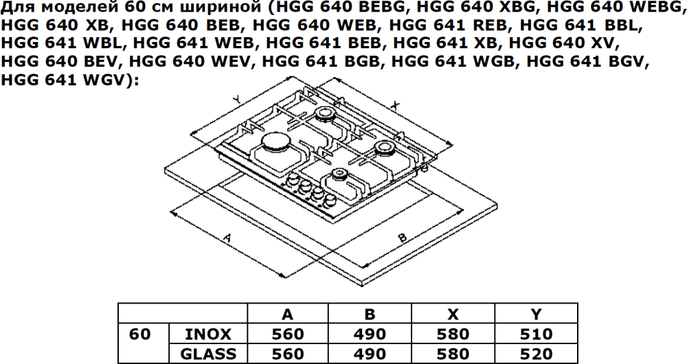    WEISSGAUFF HG 640 BGV