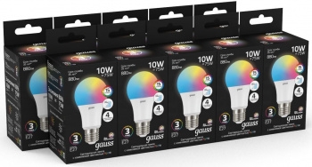  A60 10W E27 RGBW  LED 1/50