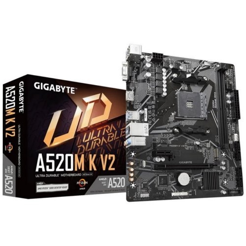   Gigabyte A520M K V2 V1.1 Socket AM4
