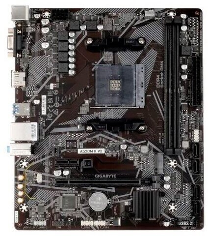   Gigabyte A520M K V2 V1.1 Socket AM4