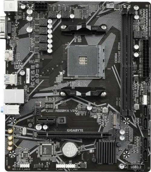   Gigabyte A520M K V2 V1.1 Socket AM4