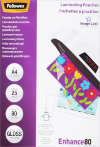    Fellowes 80 A4 (25)  216x303 CRC-53962 (FS-53962)