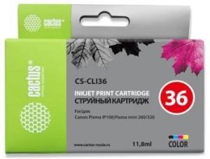   Cactus CS-CLI36   Canon Pixma 260 (11,8ml)