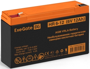  ExeGate HR 6-12 (6V 12Ah),  F1