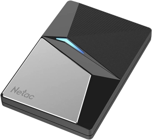   SSD External Netac 960Gb Z7S <NT01Z7S-960G-32BK> (USB3.2, up to 550/480MBs, 8960