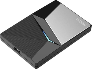  SSD External Netac 960Gb Z7S <NT01Z7S-960G-32BK> (USB3.2, up to 550/480MBs, 8960