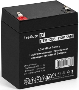  ExeGate ES255175RUS DTM 1205/EXS1250 (12V 5Ah 1221W),  F1