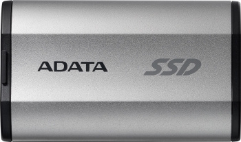   SSD ADATA 2Tb SD810 USB Type-C (2000/2000 Mb/s) metal case grey (SD810-2000G-CSG)