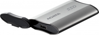   SSD ADATA 2Tb SD810 USB Type-C (2000/2000 Mb/s) metal case grey (SD810-2000G-CSG)