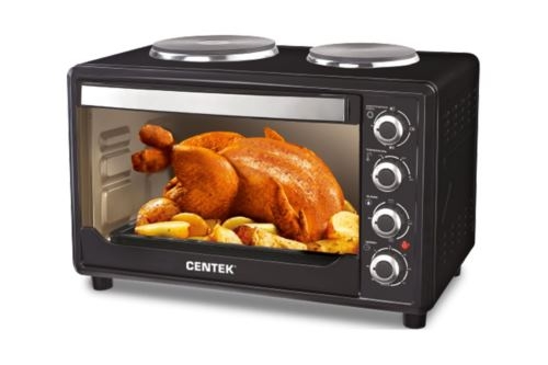 Мини-печь Centek CT-1530-36 PLATE черный