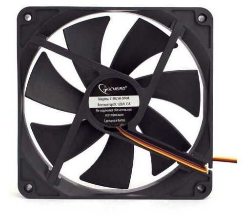  Gembird, 140x140x25, , 3 pin/4pin Molex,  40 