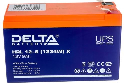  Delta HRL 12-9 X (12V 9Ah)