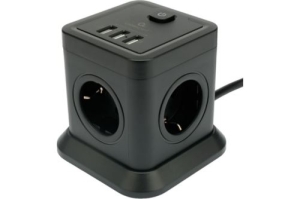   Cablexpert Tower, TWR-4-U3-B-3, 4, 10, 3xUSB, 3.1, 3, . 2+, , 