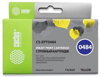   Cactus CS-EPT0484   Epson Stylus Photo R200/R220 (14,4ml)