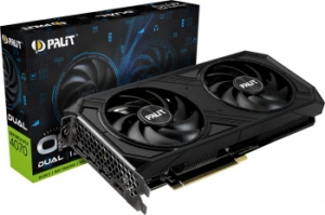 Palit PA-RTX4070 DUAL OC 12GB 12288Mb 192 GDDR6X 1920/21000 HDMIx1 DPx3 HDCP Ret