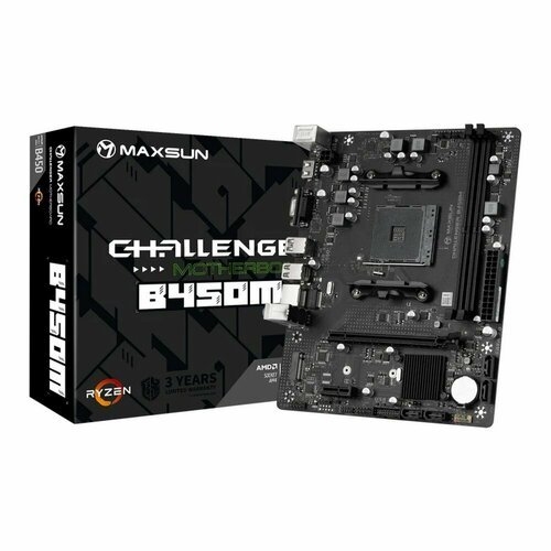   Maxsun MS-Challenger B450M Socket AM4