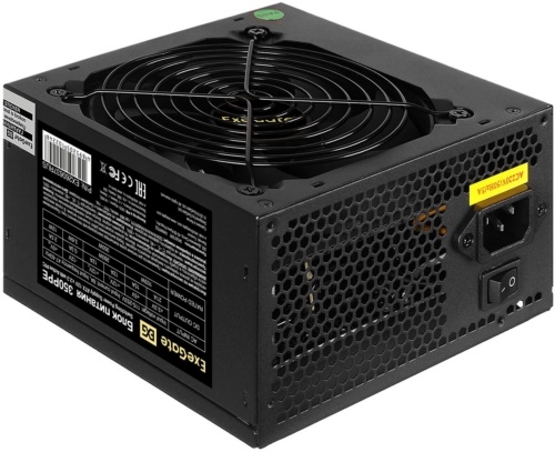   Exegate EX260637RUS   350W Exegate 350PPE, ATX, black, APFC, 12cm, 24p+4p, P