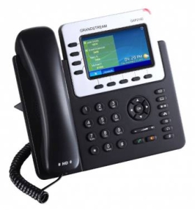  Grandstream GXP-2140, VoIP 2  Ethernet 10/100/1000, 4 SIP ,  TFT  48