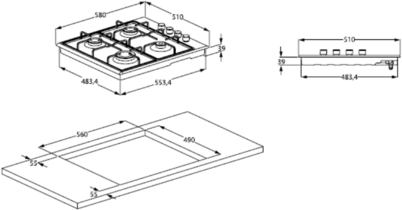    BEKO HIGG 64123 SB