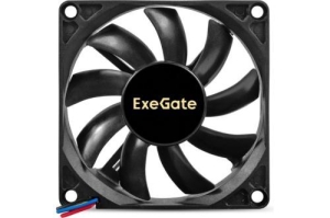  12 DC ExeGate EX08015S4P-PWM (80x80x15 , Sleeve bearing ( ), 4pin, 