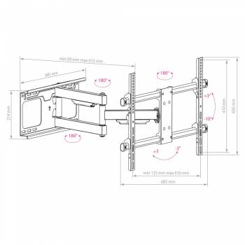    Arm Media PARAMOUNT-60  32-75 .60    
