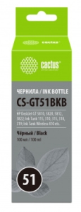  Cactus CS-GT51BKB 100  DeskJet GT 5810/5820/5812/5822