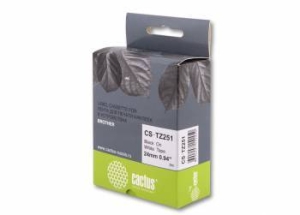  Cactus CS-TZ251      Brother P-touch    24  8