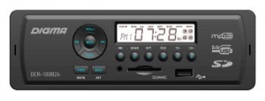  Digma DCR-100B24 1DIN 4x45