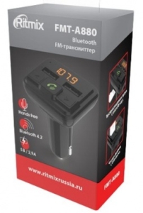  FM- Ritmix FMT-A880  MicroSD BT USB (80001662)