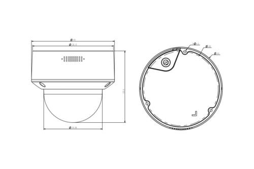 IP  2MP DOME TC-C32MN I3/A/E/Y/M/V4 TIANDY