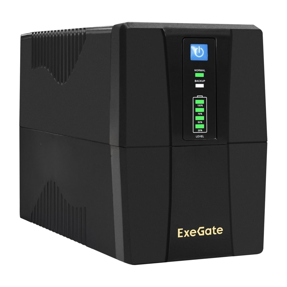 ИБП ExeGate SpecialPro UNB-600.LED.AVR.4C13.RJ.USB <600VA/360W, LED, AVR, 4*C13, RJ45/11, USB, Black