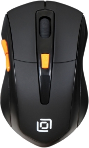  Oklick 585MW black optical (1600dpi) cordless USB (6but)