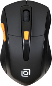  Oklick 585MW black optical (1600dpi) cordless USB (6but)