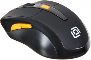  Oklick 585MW black optical (1600dpi) cordless USB (6but)