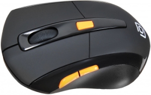  Oklick 585MW black optical (1600dpi) cordless USB (6but)